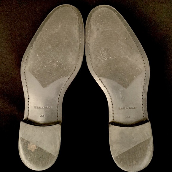 ZARA MAN Double Monk Strap Leather Cap Toe Dress Shoes - Picture 8 of 8